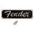 Fender Amplifier Logo, Tweed, Black