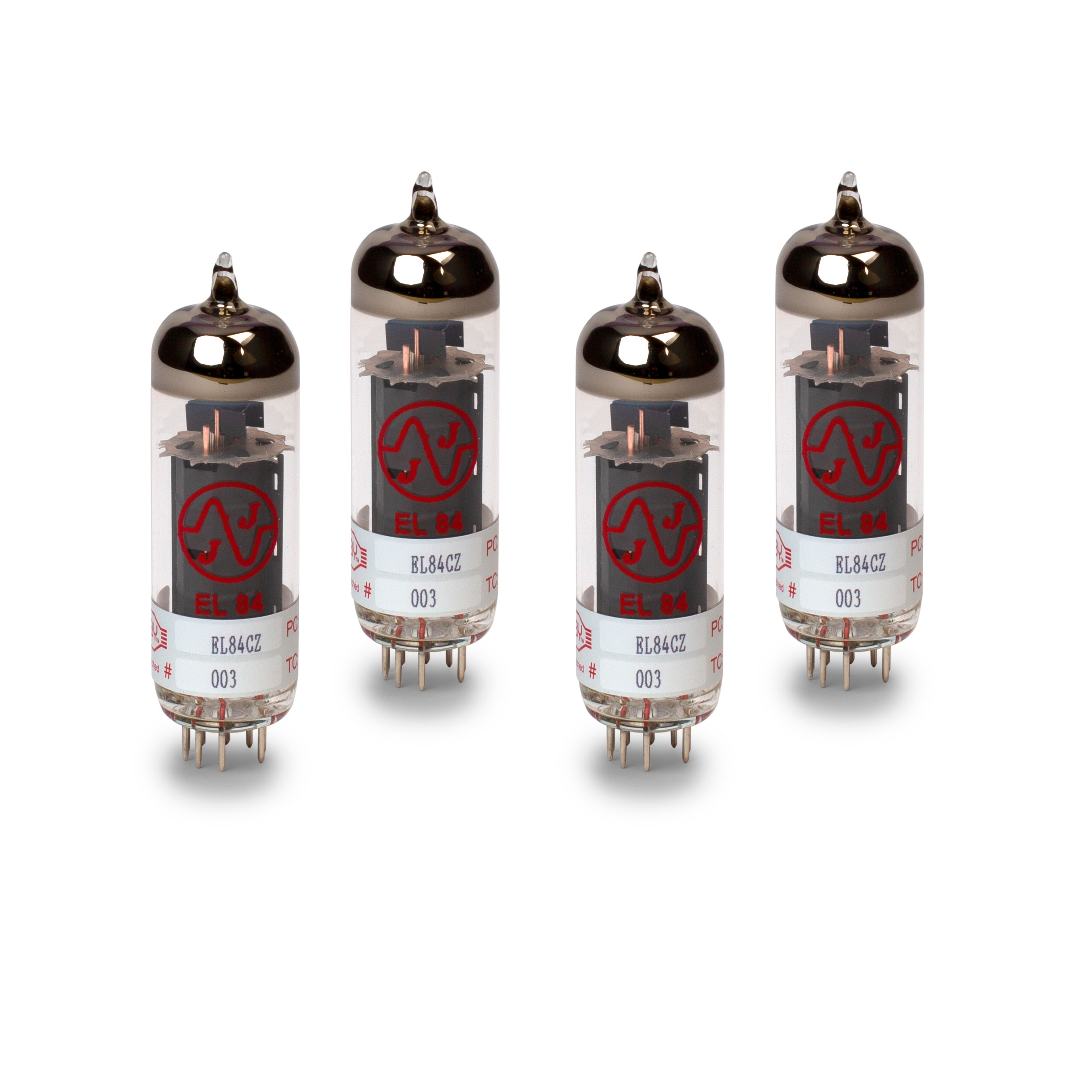 JJ EL84 Power Tube, Matched Quad JJ EL84 Power Tube, Matched Quad