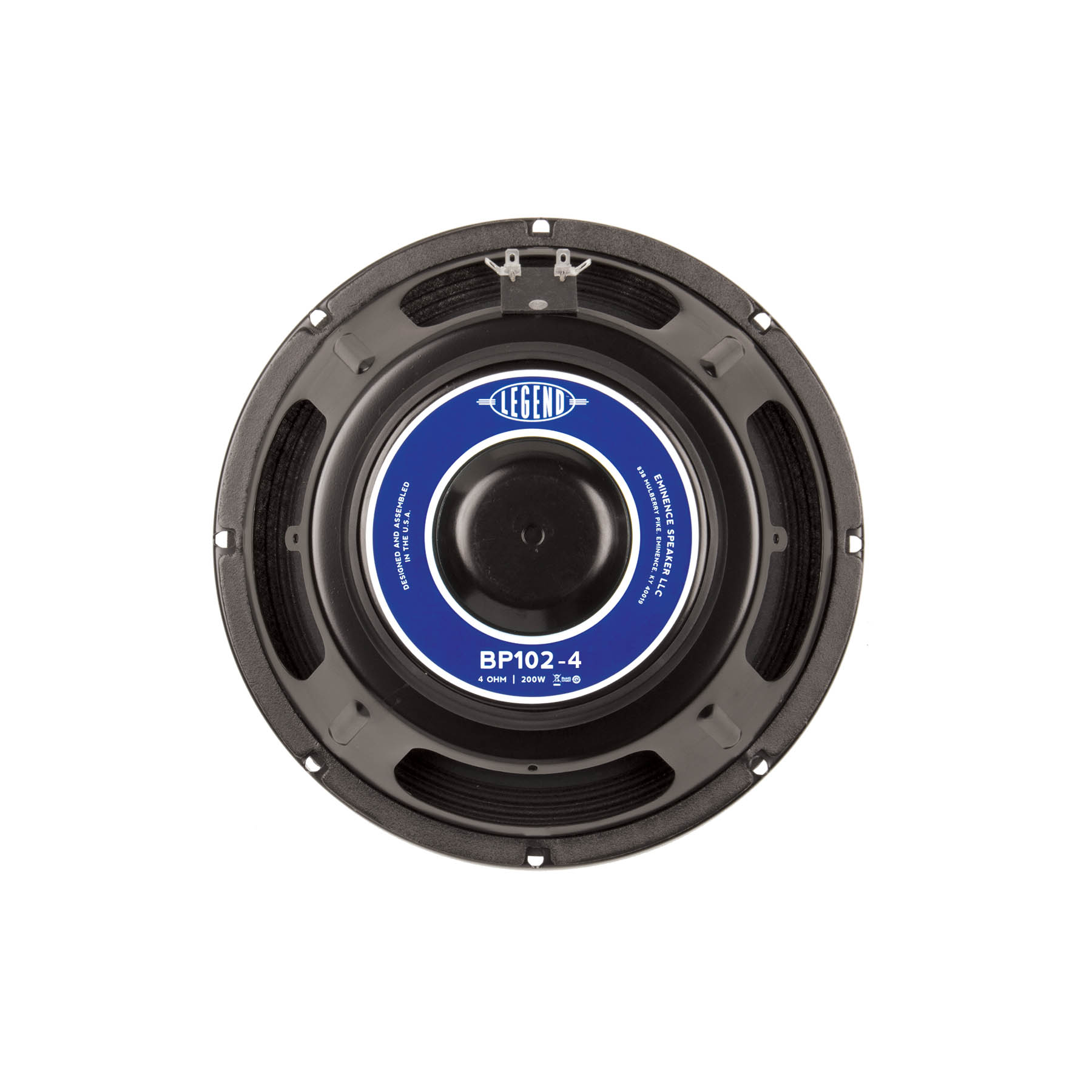 Eminence Legend BP 102 200W 10" Bass Speaker, 4 ohm Eminence Legend BP 102 200W 10" Bass Speaker, 4 ohm