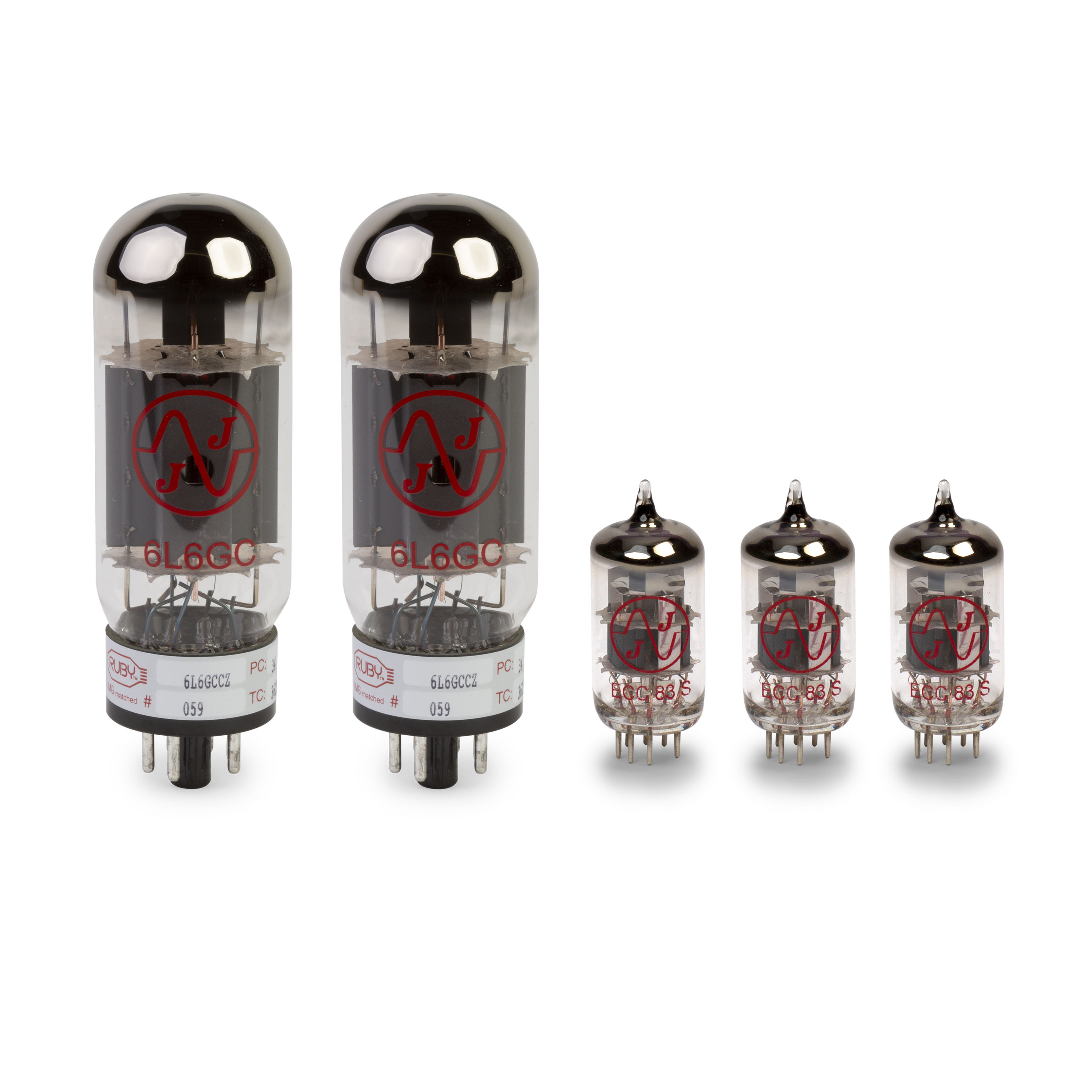 Fender Blues Deluxe Tube Set with Matched Power Tubes