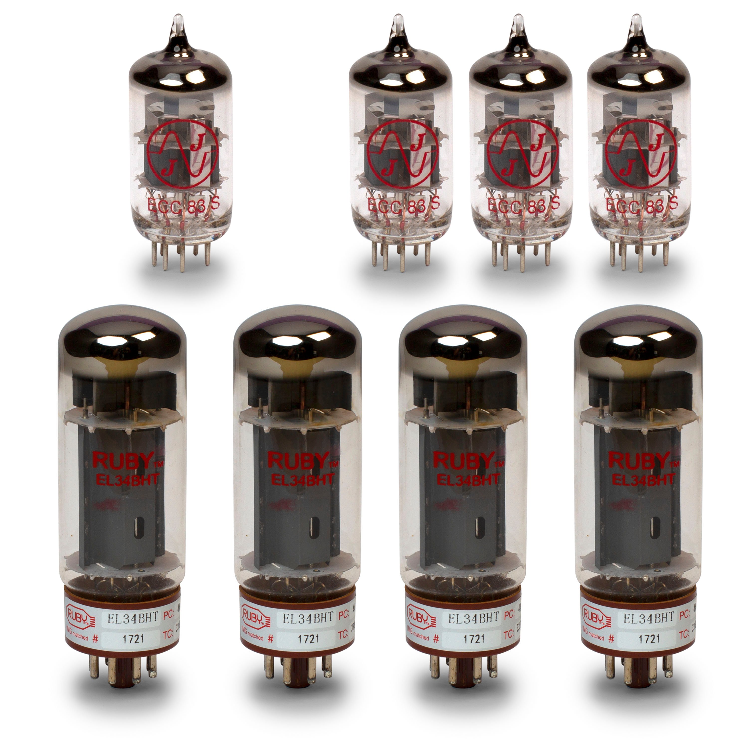 Marshall DSL 100 Tube Set with Matched Power Tubes Marshall DSL 100 Tube Set with Matched Power Tubes