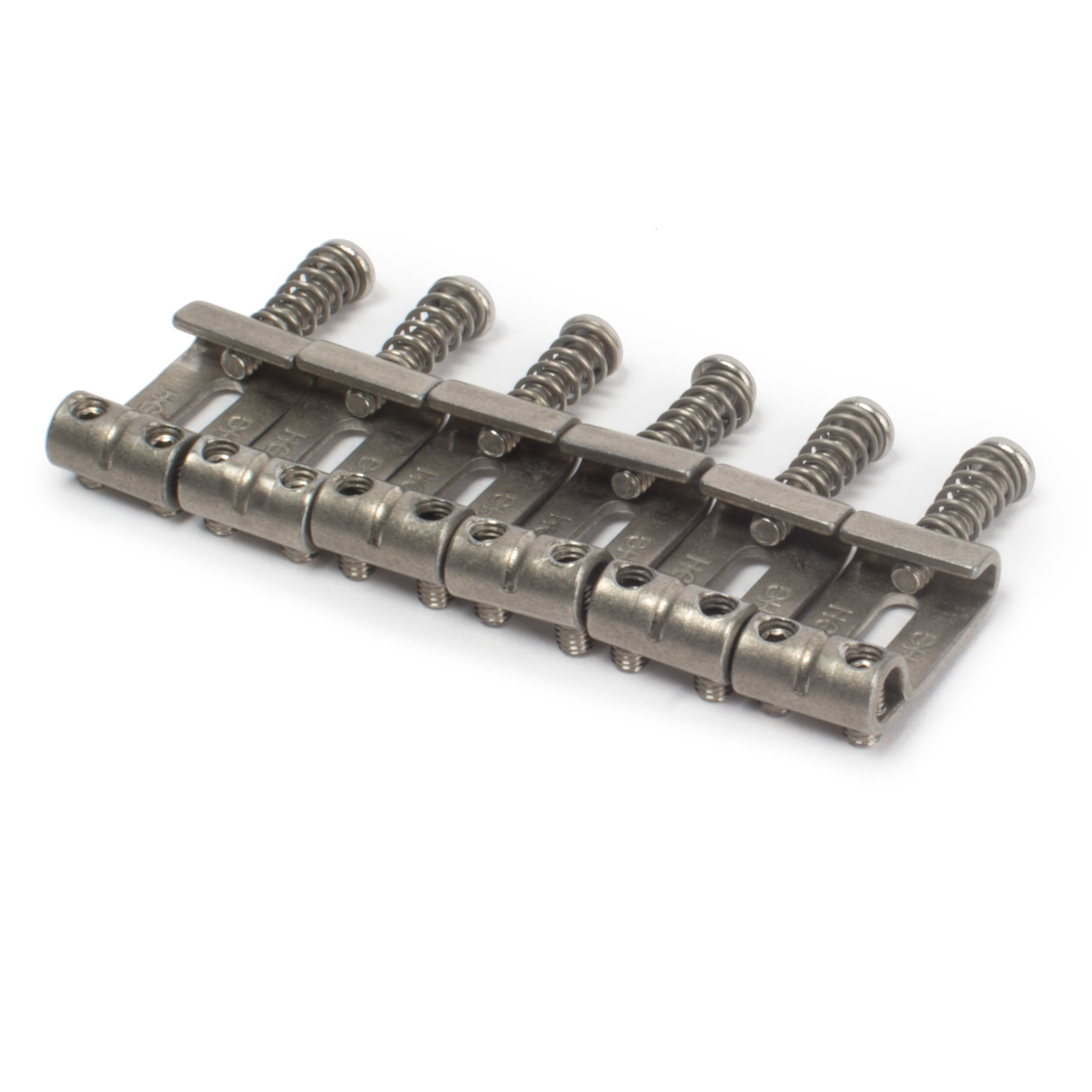 Highwood Contoured Vintage Saddles for Strat - Set of 6, Relic, 2-1/16" spread Highwood Contoured Vintage Saddles for Strat - Set of 6, Relic, 2-1/16" spread