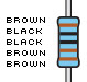 Resistors, 1K-ohm, 1% tolerance Resistors, 1K-ohm, 1% tolerance