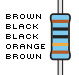 Resistors, 100K-ohm, 1% tolerance Resistors, 100K-ohm, 1% tolerance