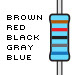 Resistors, 68K-ohm, 1% tolerance Resistors, 68K-ohm, 1% tolerance