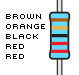 Resistors, 220K-ohm, 1% tolerance Resistors, 220K-ohm, 1% tolerance