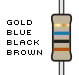Resistors, 10M-ohm, 5% tolerance Resistors, 10M-ohm, 5% tolerance