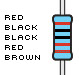 Resistors, 20K-ohm, 1% tolerance Resistors, 20K-ohm, 1% tolerance