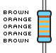 Resistors, 133K-ohm, 1% tolerance Resistors, 133K-ohm, 1% tolerance