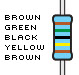 Resistors, 1.5M-ohm, 1% tolerance Resistors, 1.5M-ohm, 1% tolerance