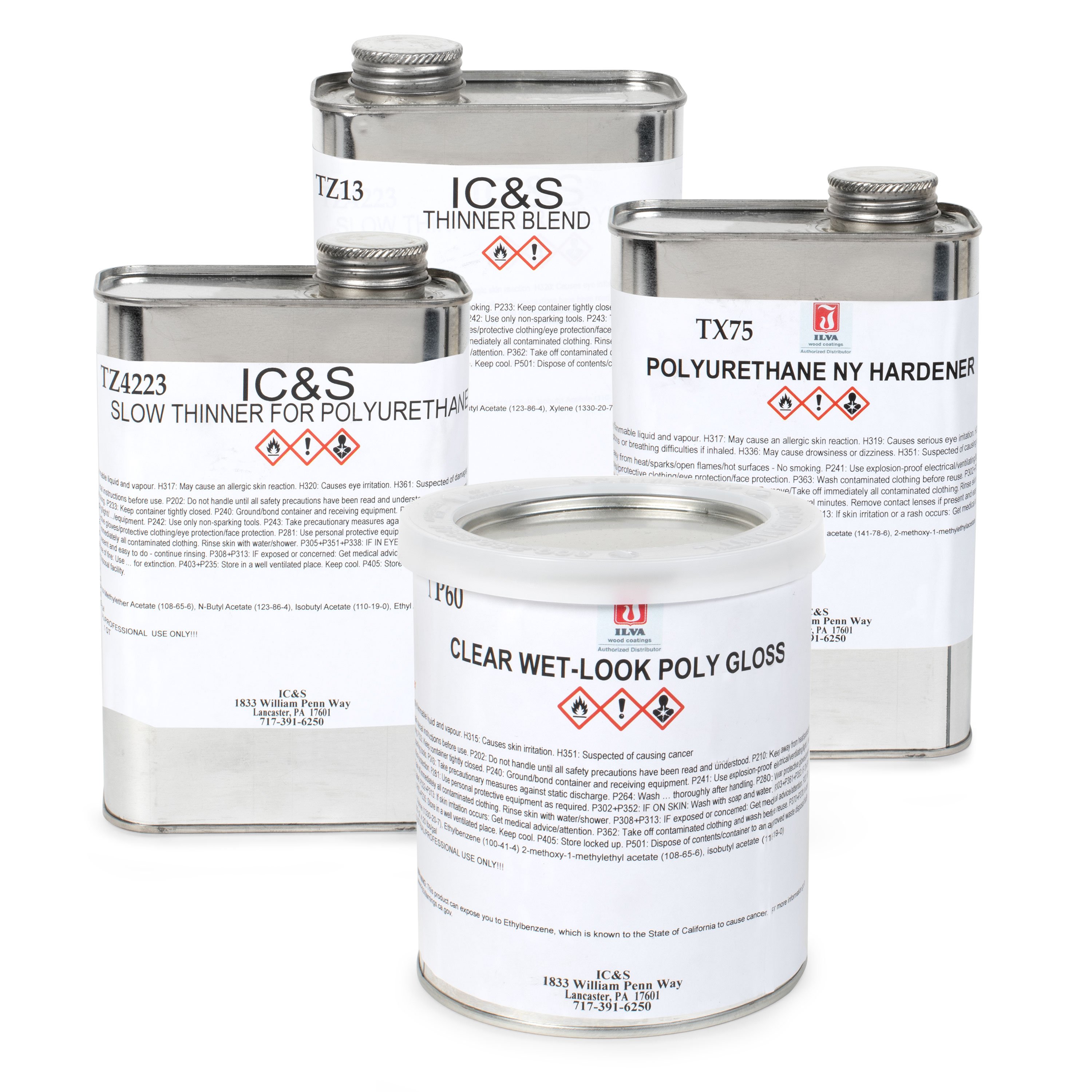 Ilva Polyurethane Finishes and Solvents Ilva Polyurethane Finishes and Solvents