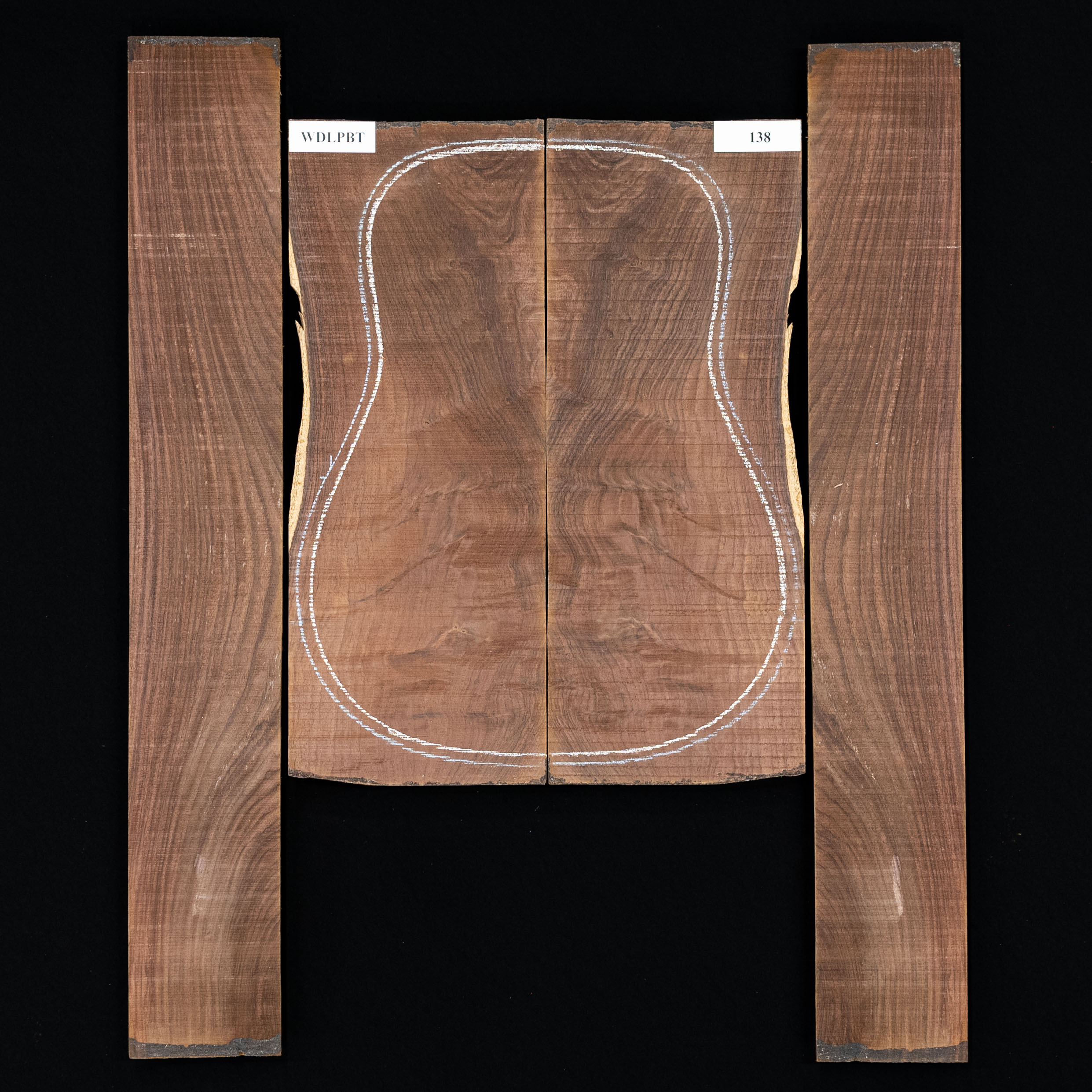 Wild Grain East Indian Rosewood Back + Side Set - 138 - StewMac